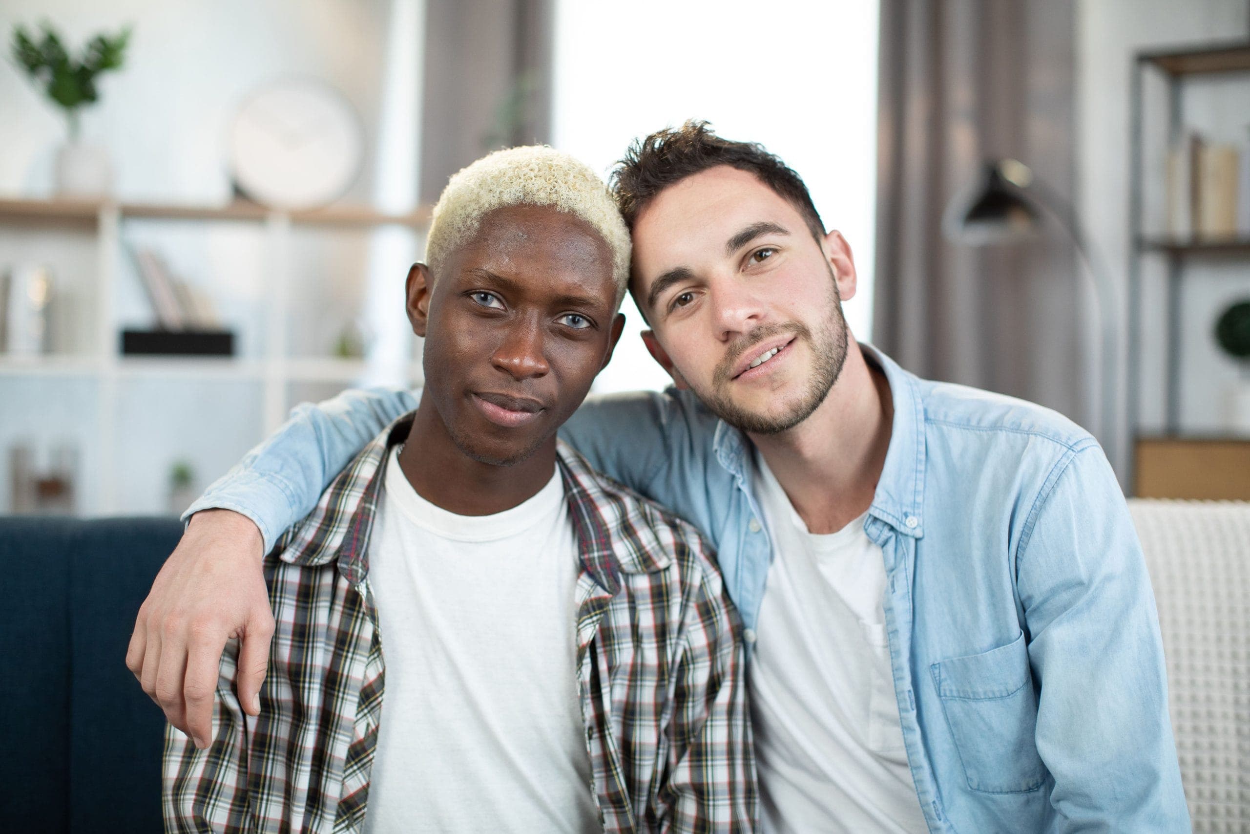 Couple reconnecting